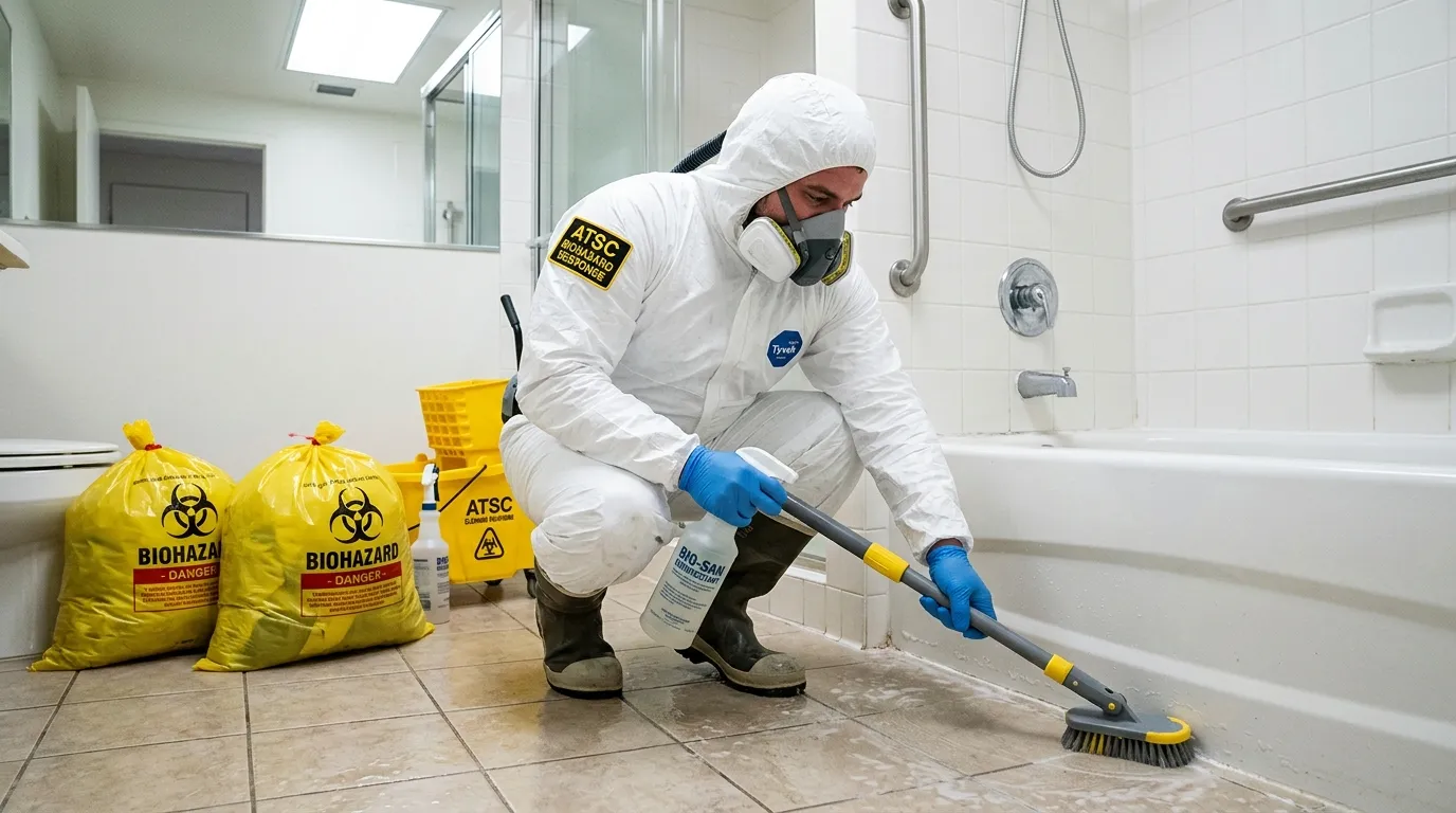 Decontamination equipment deployed for Blood Cleanup in Bartow